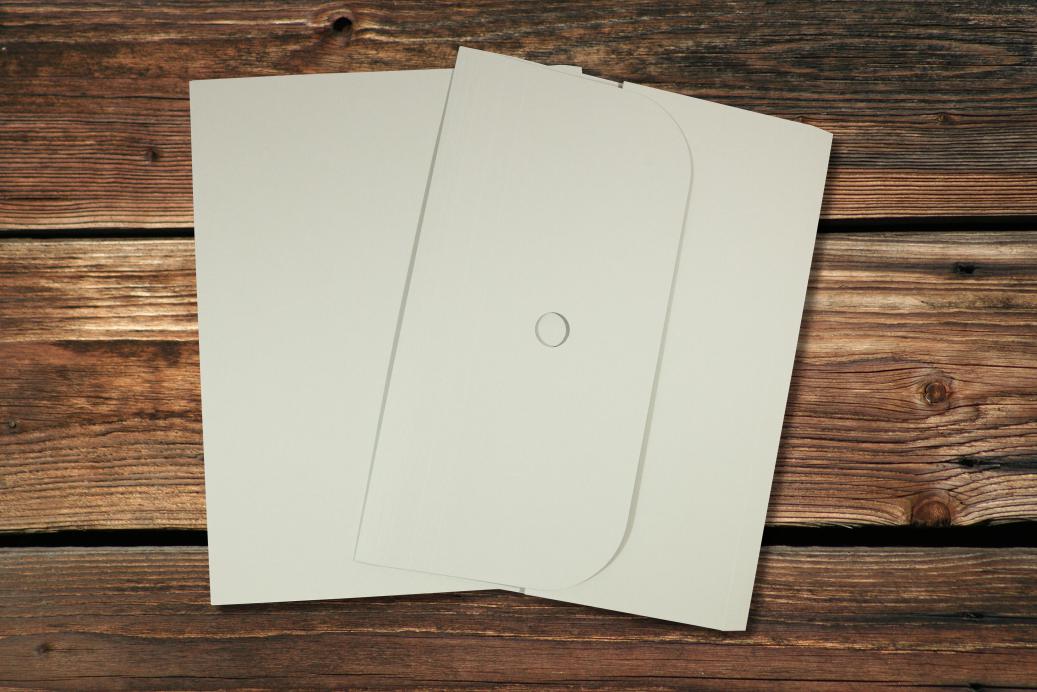 Ordnungsmappen 320x245 mm Grau 320 g/qm